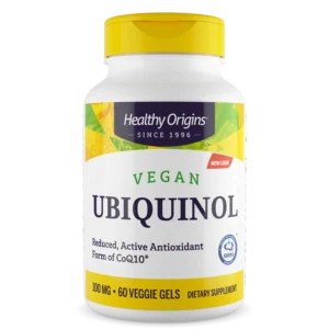 Healthy Origins&reg; (Vegan) 100 mg Ubiquinol (60 Count)